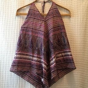Boho Band of Gypsies handkerchief halter top